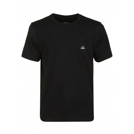 Cpcompany t-shirt uomo in cotone con micrologo nero