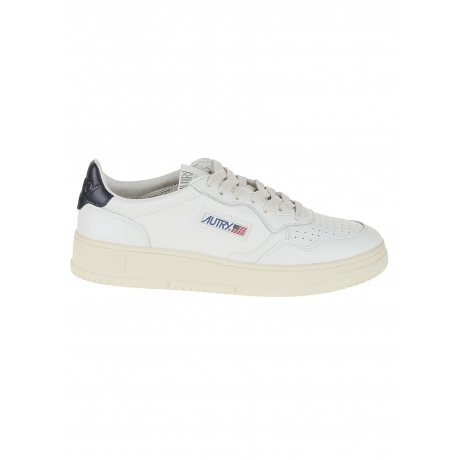 Autry scarpe uomo medalist pelle bianco e blu
