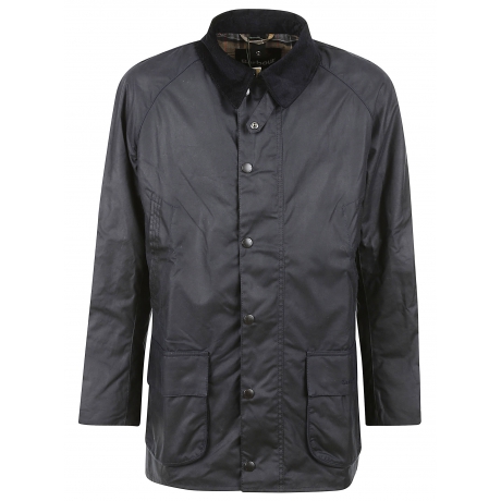 Barbour Barbour giacca lunga over uomo blu in cotone cerato