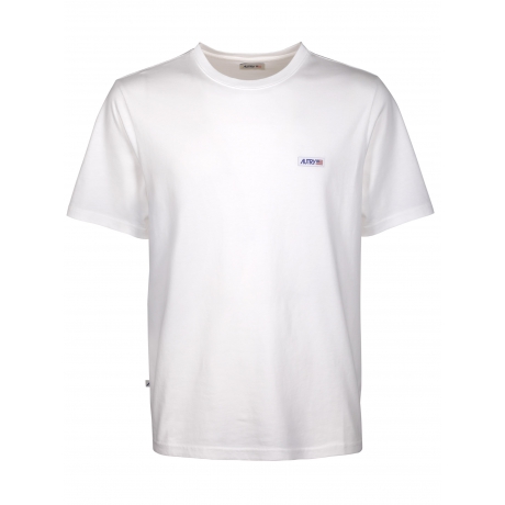 Autry t-shirt uomo in cotone bianco