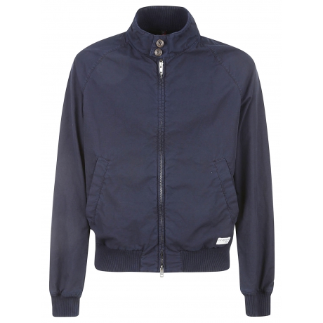 Fay bomber uomo in cotone blu