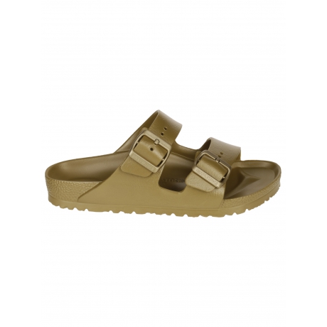 Birkenstock sandalo donna arizona in gomma eva oro