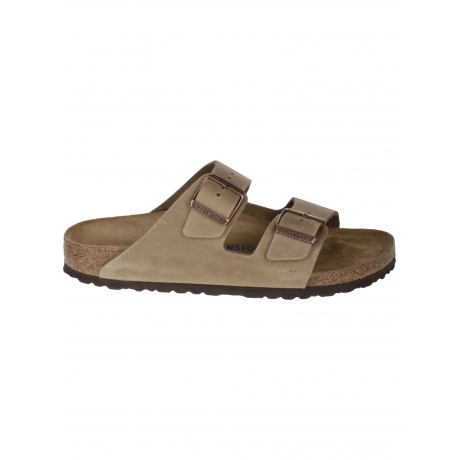 Birkenstock sandalo uomo arizona in pelle tabacco