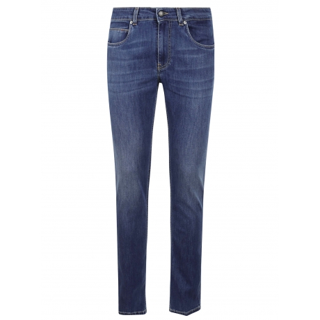 Fay jeans uomo in denim di cotone