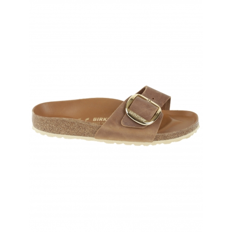 Birkenstock sandalo donna madrid big bickle in pelle cuoio