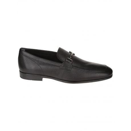 Tod's mocassino uomo in pelle e morsetti nero