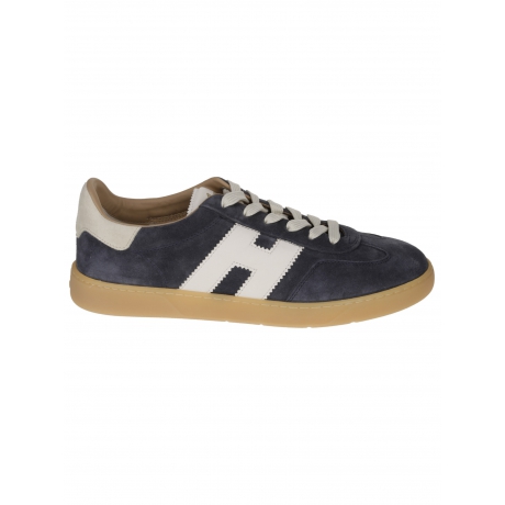 Hogan scarpa uomo cool in pelle e camoscio blu