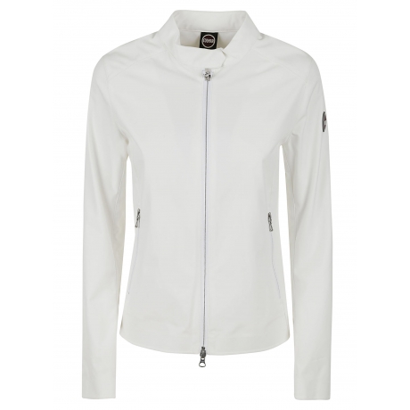 Colmar giubbotto donna biker softshell fittato bianco