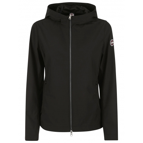 Colmar giubbotto donna in softshell con cappuccio nero