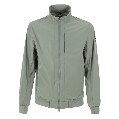 Colmar bomber uomo in nylon stretch verde