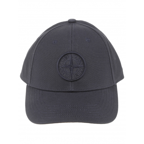 Stone Island cappello uomo in cotone blu