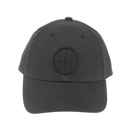 Stone Island cappello uomo in cotone nero