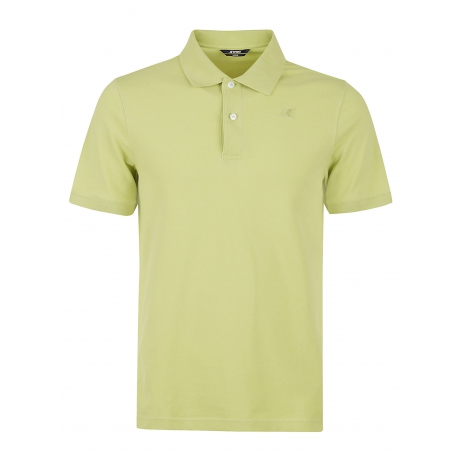 Kway Polo uomo amedee in piquet di cotone verde