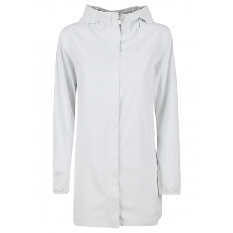 Kway giubbotto donna sophie stretch dot in nylon  bianco