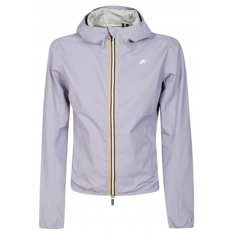 Kway giubbotto donna lily stretch dot in nylon lilla