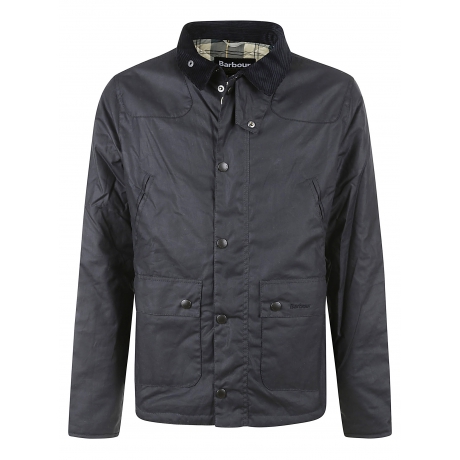 Barbour Giubbotto uomo in cotone con collo in velluto