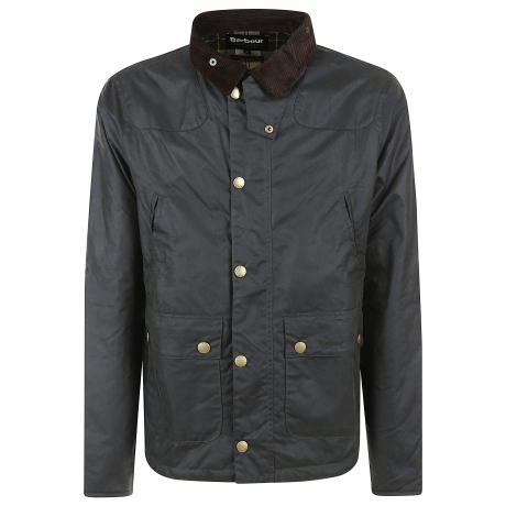 Barbour giubbotto uomo in cotone con collo in velluto