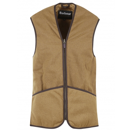 Barbour Gilet uomo in pile con scollo a punta