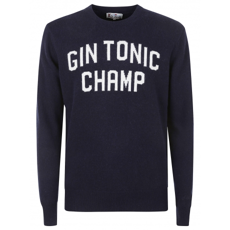 Saint Barth Maglia girocollo uomo heron gin tonic champ