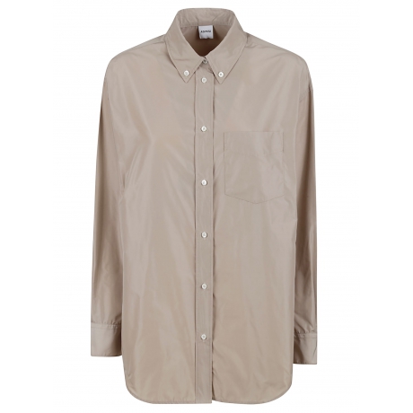 Aspesi Camicia beige donna colletto con bottoni