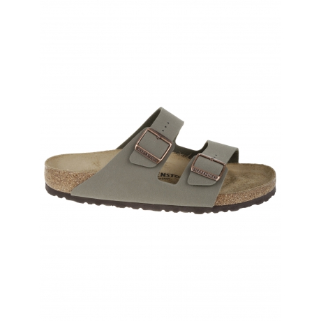 Birkenstock Sandali arizona beige uomo doppia fascia