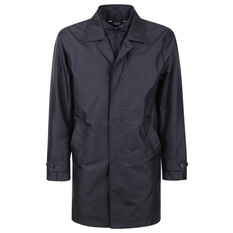 Fay Cappotto blu uomo in nylon