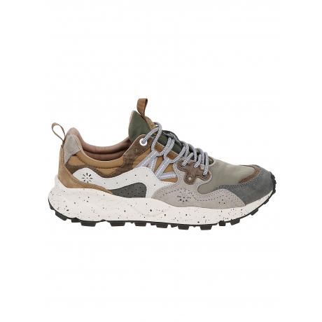 Flower Mountain Scarpe uomo in suede e nylon con lacci