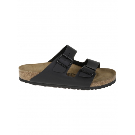 Birkenstock Sandali arizona nero uomo doppia fascia