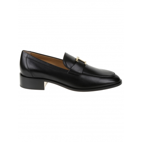 Tod's Mocassino donna in pelle liscia con tacco basso