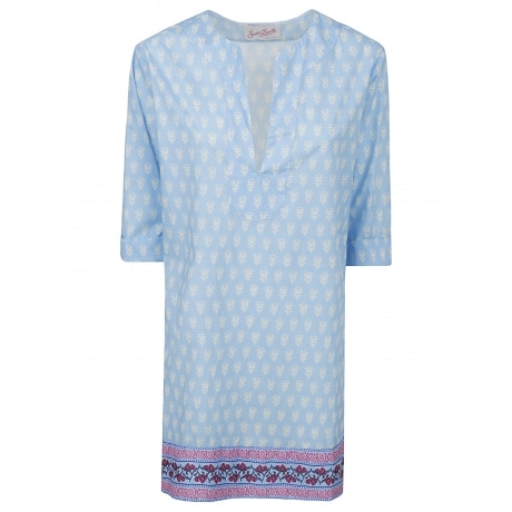 Saint Barth vestito donna con tasche in cotone