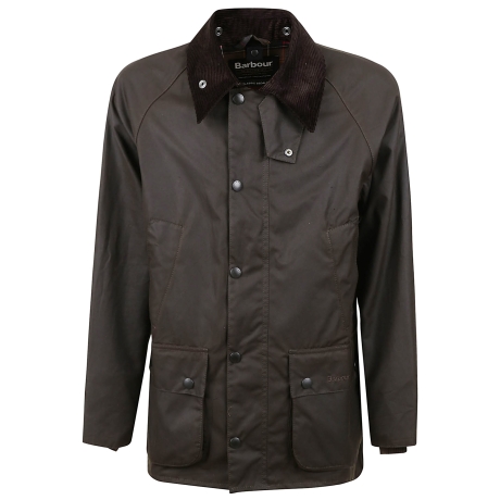 Barbour Giacca uomo bedale in cotone cerato verde salvia