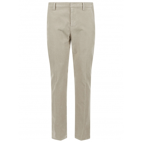 Dondup Pantaloni uomo in velluto beige