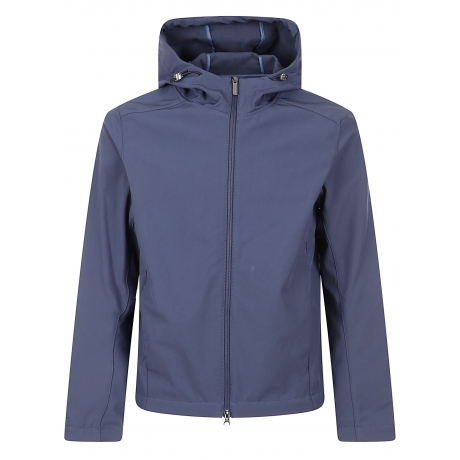 Colmar Giubbotto softshell uomo blu con cappuccio