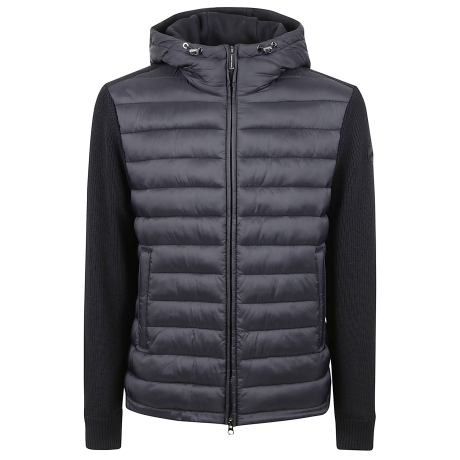 Colmar Piumino uomo bimateriale nero maniche maglia