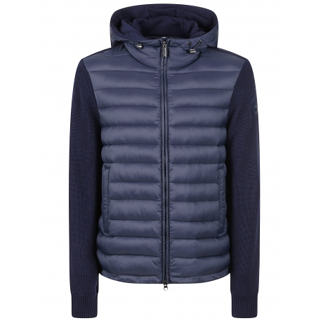 Colmar Piumino uomo bimateriale blu maniche maglia