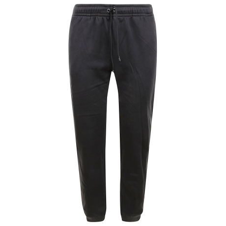 Kway pantaloni sportivi uomo nero con cintura regolabile