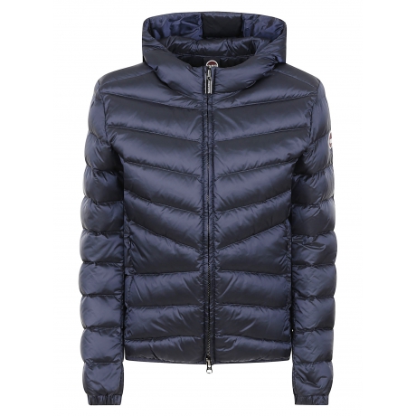 Colmar Piumino donna blu trapuntato con cappuccio