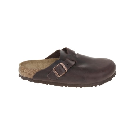 Birkenstock sabot donna in pelle oleata marrone