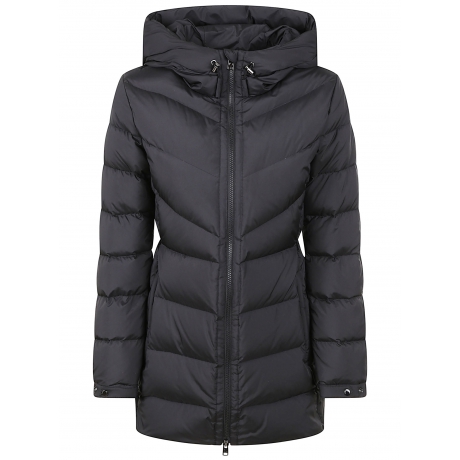 Woolrich Piumino donna Shirley in microfibra nero