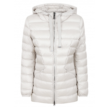 Colmar Piumino donna beige 3/4 sagomato con cappuccio