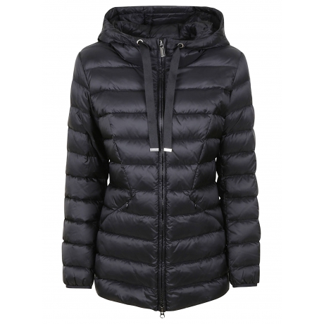 Colmar Piumino donna nero 3/4 sagomato con cappuccio