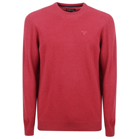 Barbour maglia girocollo uomo rosso