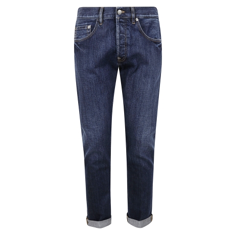 Dondup jeans uomo icon in denim scuro