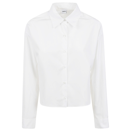 Aspesi camicia donna in popeline di cotone bianco