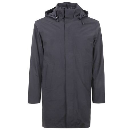 Kway giubbotto uomo thomal bonded imbottito in neoprene nero