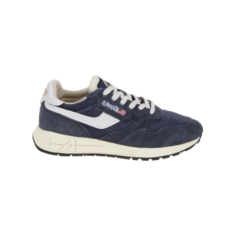 Autry scarpa uomo reelwind low in nylon e suede blu