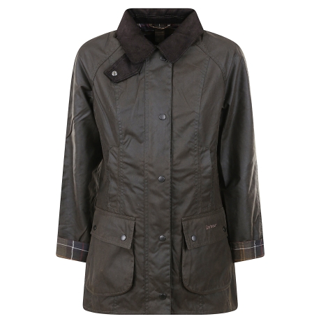 Barbour giacca cerata beadnell donna oliva