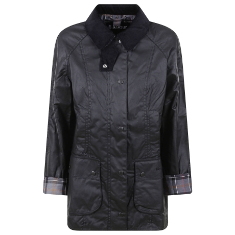 Barbour giacca cerata beadnell donna nero