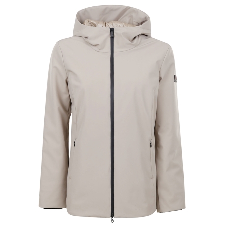 Peuterey giacca active donna in nylon bi-stretch beige
