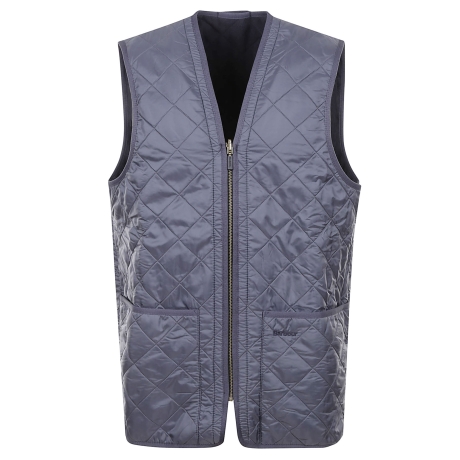 Barbour gilet e fodera uomo trapuntata blu